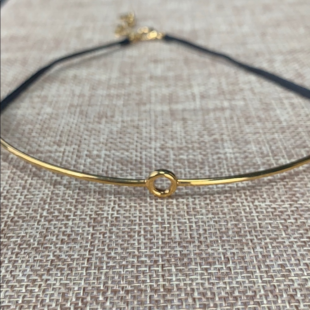 Stella & Dot Gold and Black Choker - Picture 2 of 7